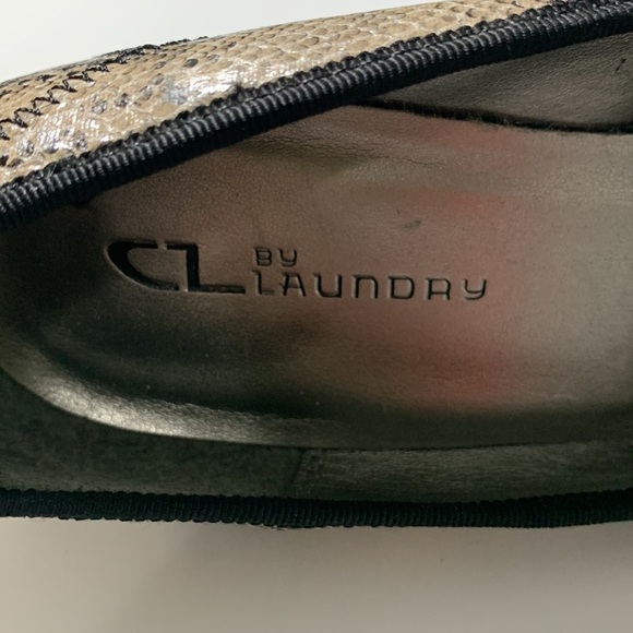 CL by Laundry animal print heels Sz 8.5M good condition 3” heels light wear - Picture 8 of 10